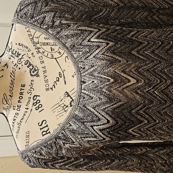 INC International Concepts women's large blouse  0753 - Picture 2 of 3